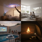 🎬🔄 50% RABATT! Tragbarer Projektor mit 180° Drehung – Kompakt, HDMI/WiFi/Bluetooth, Full HD Support – Perfekt für Filmabende, Camping & Reisen ✨