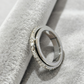 💍Das zweite Stück zum halben Preis 💥Drehbarer Ring in 18K Roségold – Titanstahl, Zirkonia-Steine & Anti-Stress Design für Stil und Entspannung ✨
