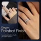 💍Das zweite Stück zum halben Preis 💥Drehbarer Ring in 18K Roségold – Titanstahl, Zirkonia-Steine & Anti-Stress Design für Stil und Entspannung ✨