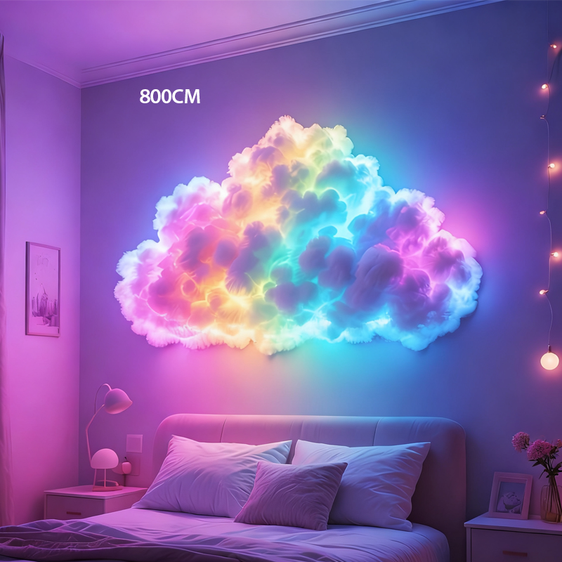 📢📢50% RABATT!!! 🎅DIY-Gewitterwolken-LED-Lichtdekoration mit USB-Stromversorgung
