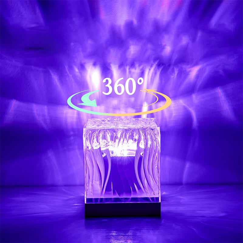 🌊 50% RABATT! 💡 LED-Stimmungslicht mit Wasserwellen-Effekt – Dynamische Farben, beruhigend & fernbedienbar – Perfekt für Schlafzimmer, Party & Entspannung 🌙