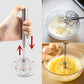 🥚❄️ SOMMERFRISCHE: 50% RABATT! Semiautomatischer Rührbesen aus Edelstahl – Handbetriebener Eierschläger ohne Batterien für Eier, Sahne, Saucen & Kaffee ✨