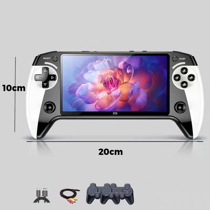 🎮⚡ LIMITED-TIME: 60% RABATT! Tragbare Arcade-Konsole – 9 Emulatoren, 5,5" HD, drahtlos – Perfekt für Retro-Gaming unterwegs ✨