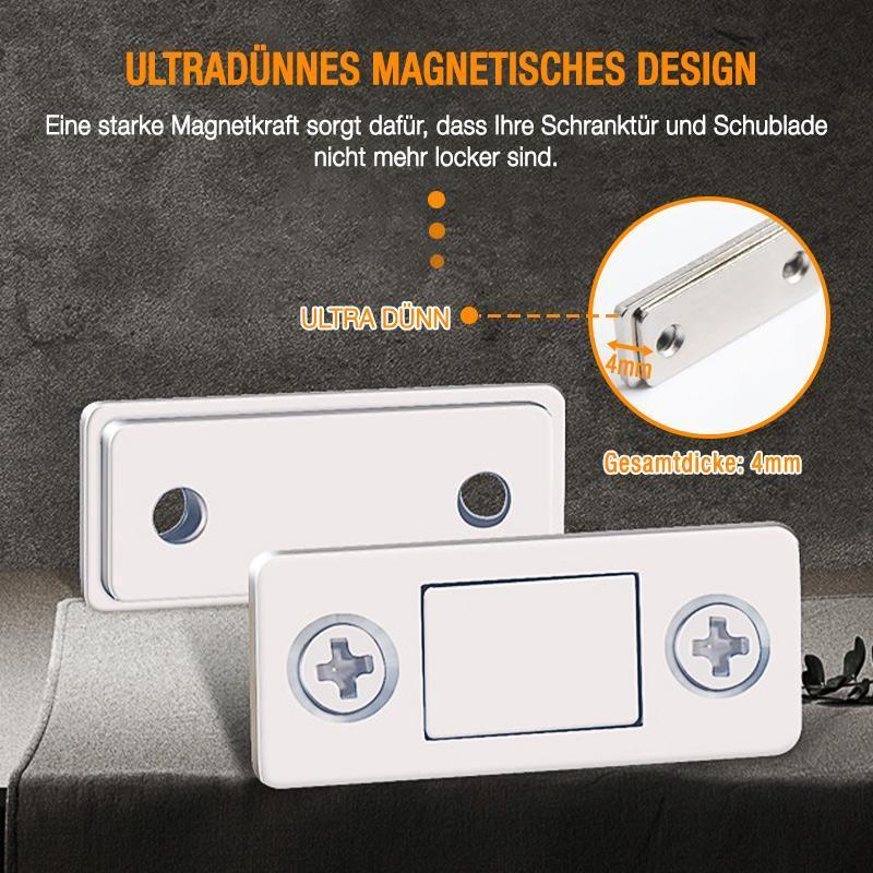🔥Mehr kaufen, mehr gratis erhalten🔥Ultra Dünn Tür Magnetverschluss Selbstklebend