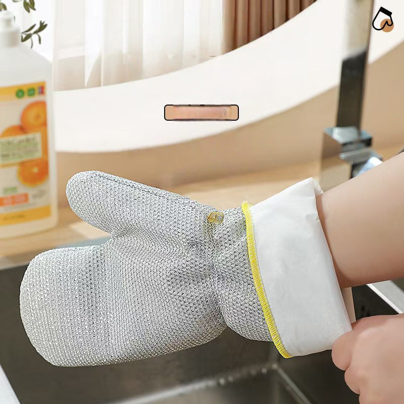 📢📢60 % Rabatt!!! 🎅Mehrzweck-Spülhandschuhe aus kratzfestem Draht