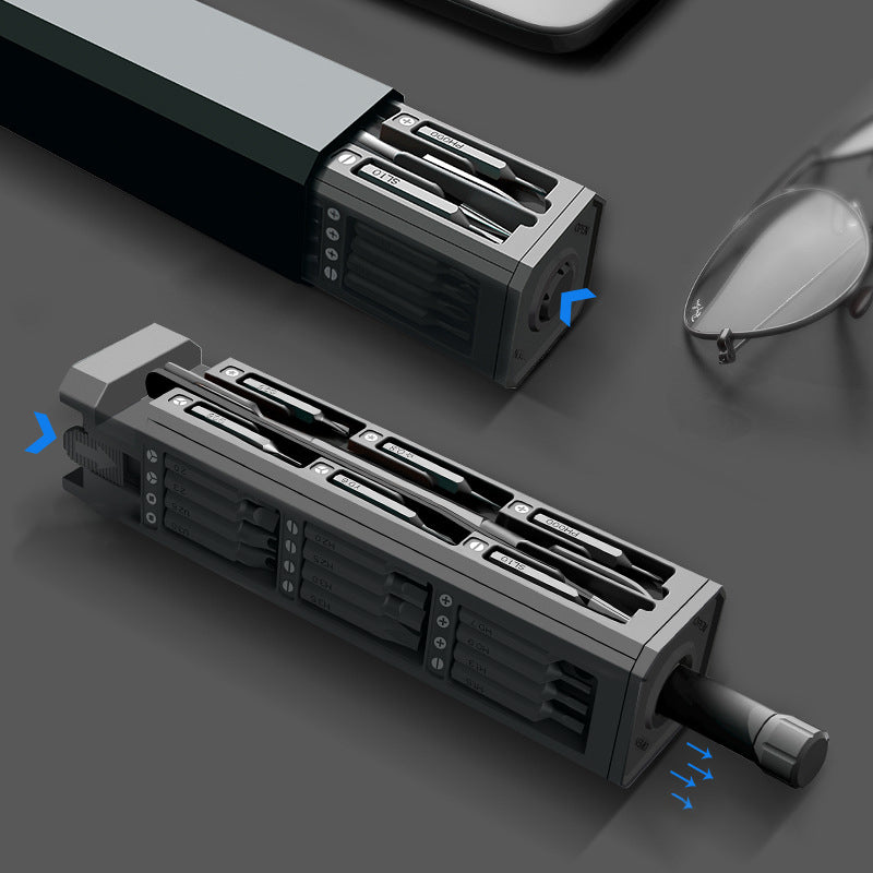 🔧📱 44 in 1 Präzisions-Schraubendreherset für Handy und Brille – 50% RABATT! Magnetisch, S2-Stahl, perfekt für Elektronik-Reparaturen zu Hause 🕶️⌚