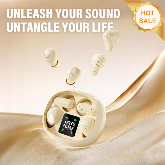 ⏰ 50 % RABATT – Nur für kurze Zeit 🎧 Mini Bluetooth In-Ear Kopfhörer ✨ Leicht, Komfortabel & Kabellos für Musik, Anrufe und Sport