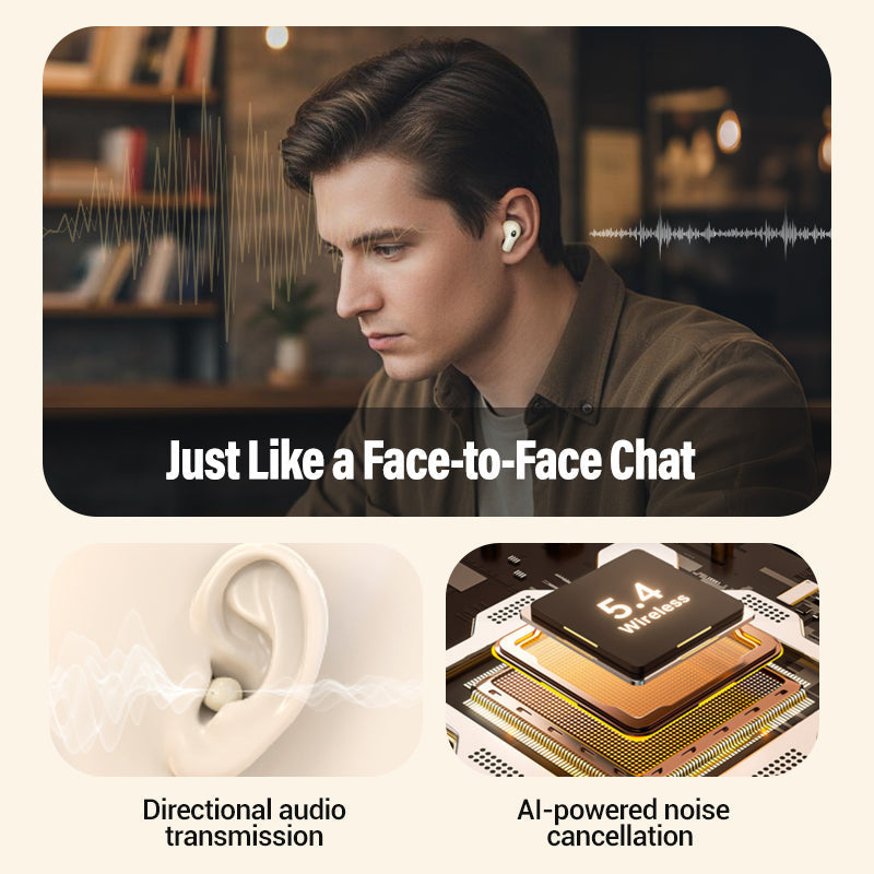 🎧 50% RABATT! ✨ Mini Bluetooth In-Ear Kopfhörer – Leicht, bequem & kabellos – Ideal für Musik, Anrufe & Sport – Perfekter Klang für unterwegs 🏃