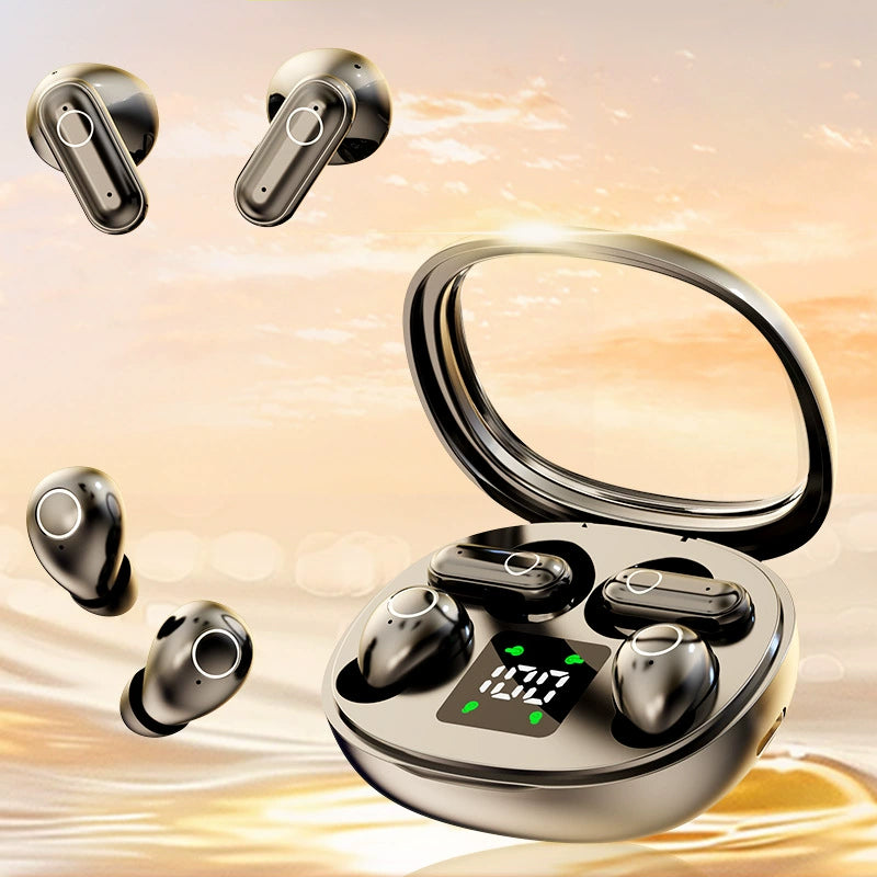 🎧 50% RABATT! ✨ Mini Bluetooth In-Ear Kopfhörer – Leicht, bequem & kabellos – Ideal für Musik, Anrufe & Sport – Perfekter Klang für unterwegs 🏃