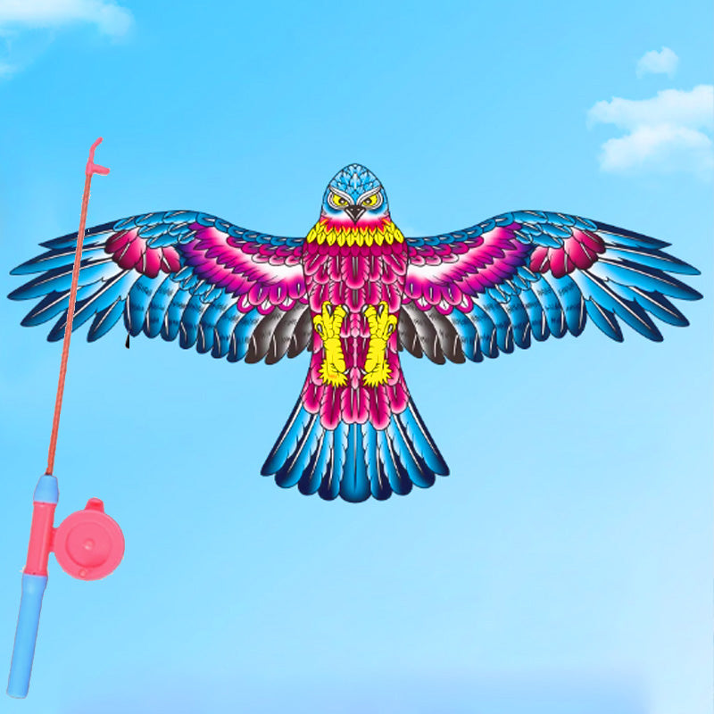 🎣 60% RABATT! 🪁 Angelruten-Drachen für Kinder – Einfach zu Steuern, Förderung der Koordination & Spaß im Freien 👧