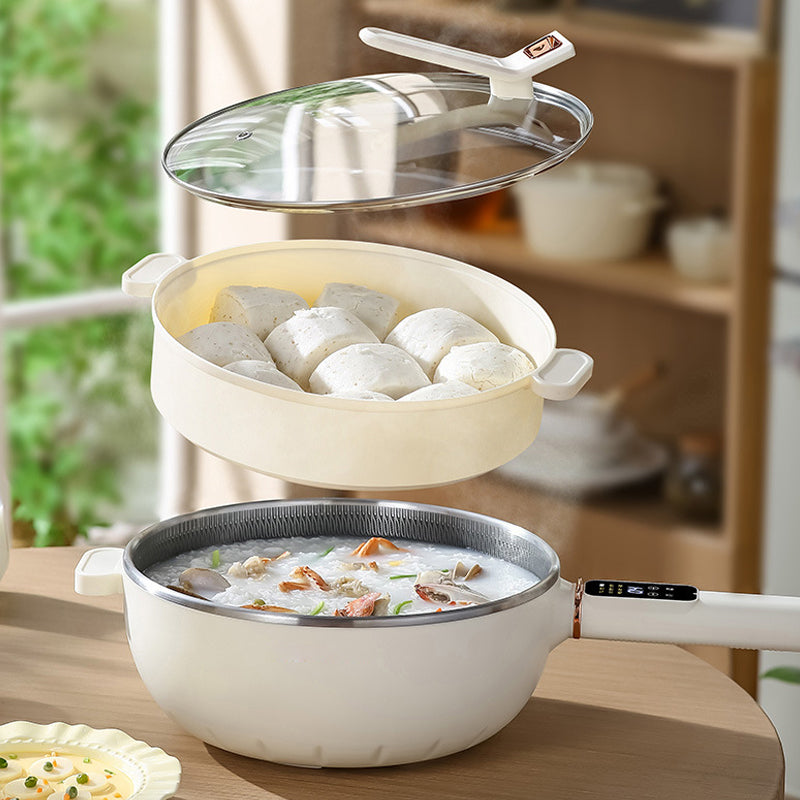 🍳⏳ JAHRESENDVERKAUF: 50% RABATT! Elektrischer Wok mit Antihaftbeschichtung – Vielseitig, schnell & perfekt für asiatische Gerichte, Frittieren & Schmoren ✨