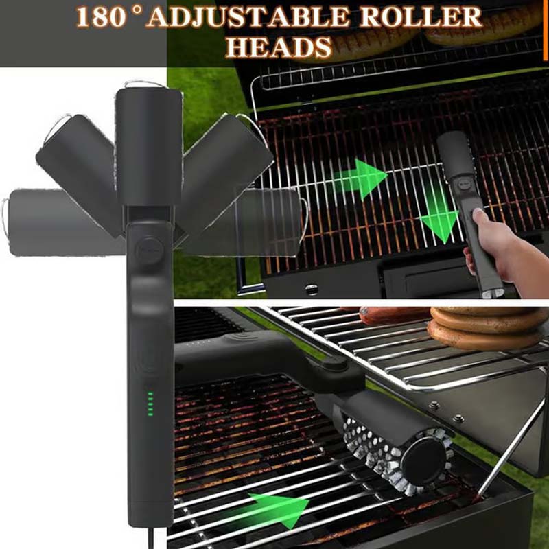 🍔🔥 50% RABATT! Kabelloser elektrischer Grillbürstenreiniger – Leistungsstark, wasserdicht & sicher – Jetzt auch günstige Kombi-Angebote verfügbar! 💪✨
