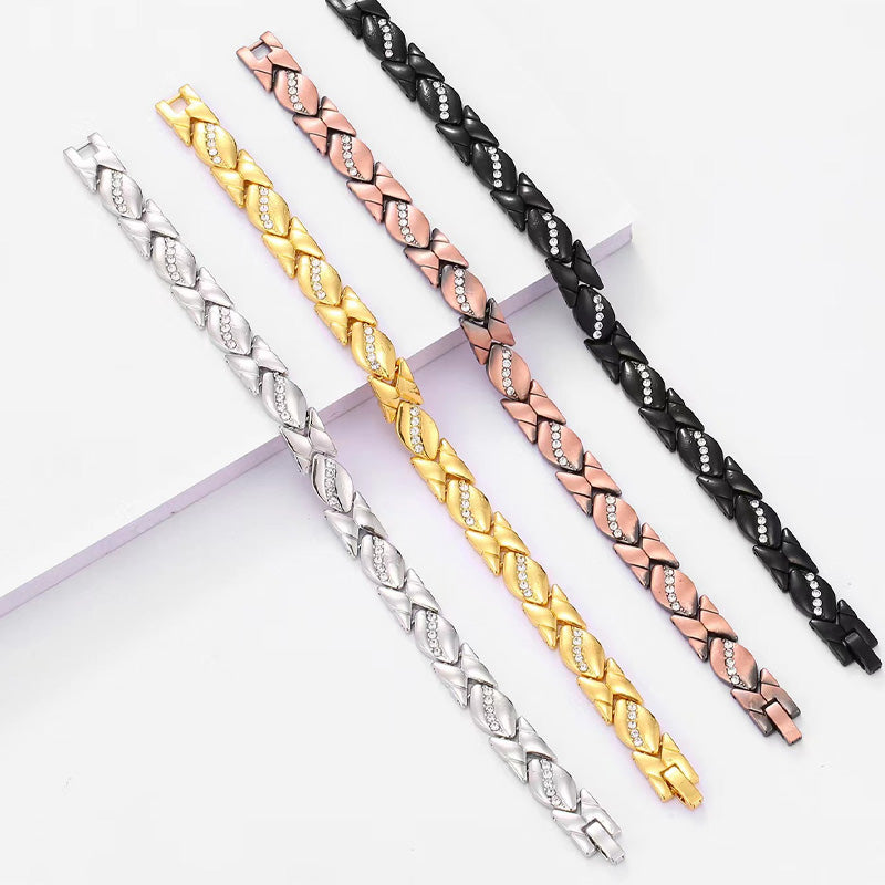 💫 JETZT 65 % RABATT! ✨ Elegante Magnetarmbänder für Frauen – Entspannung für die Handgelenke, schickes Design & verstellbar 🧲