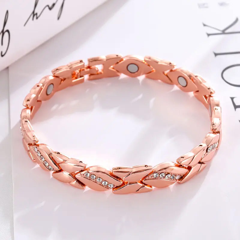 💫 JETZT 65 % RABATT! ✨ Elegante Magnetarmbänder für Frauen – Entspannung für die Handgelenke, schickes Design & verstellbar 🧲