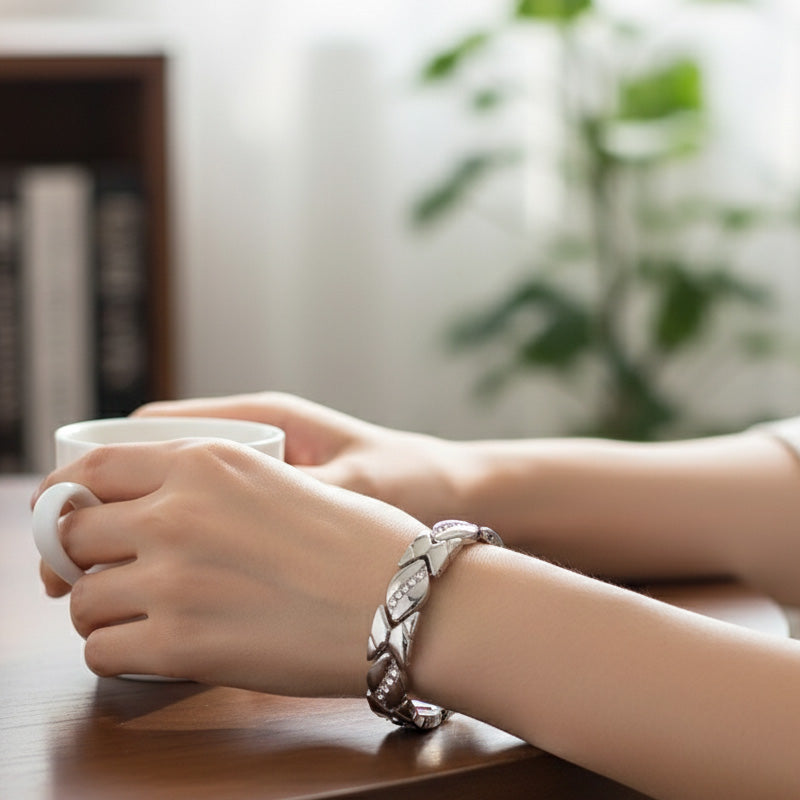 💫 JETZT 65 % RABATT! ✨ Elegante Magnetarmbänder für Frauen – Entspannung für die Handgelenke, schickes Design & verstellbar 🧲