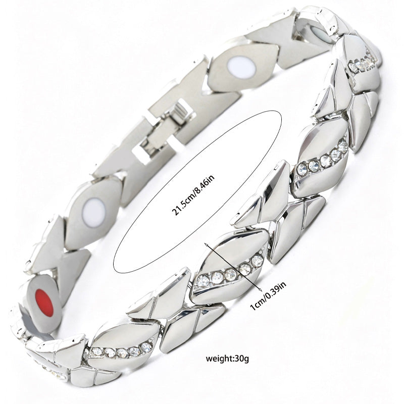 💫 JETZT 65 % RABATT! ✨ Elegante Magnetarmbänder für Frauen – Entspannung für die Handgelenke, schickes Design & verstellbar 🧲