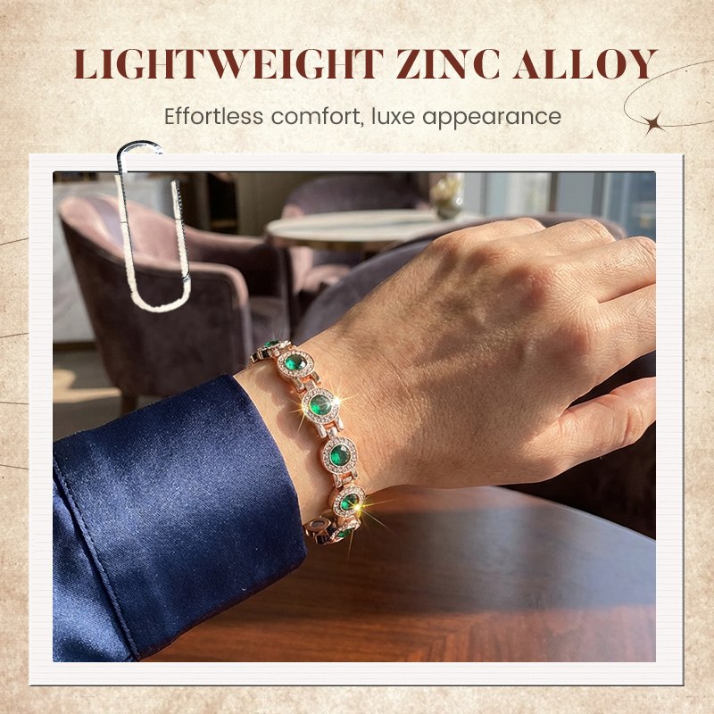 Elegantes & funkelndes Strass-Tennisarmband