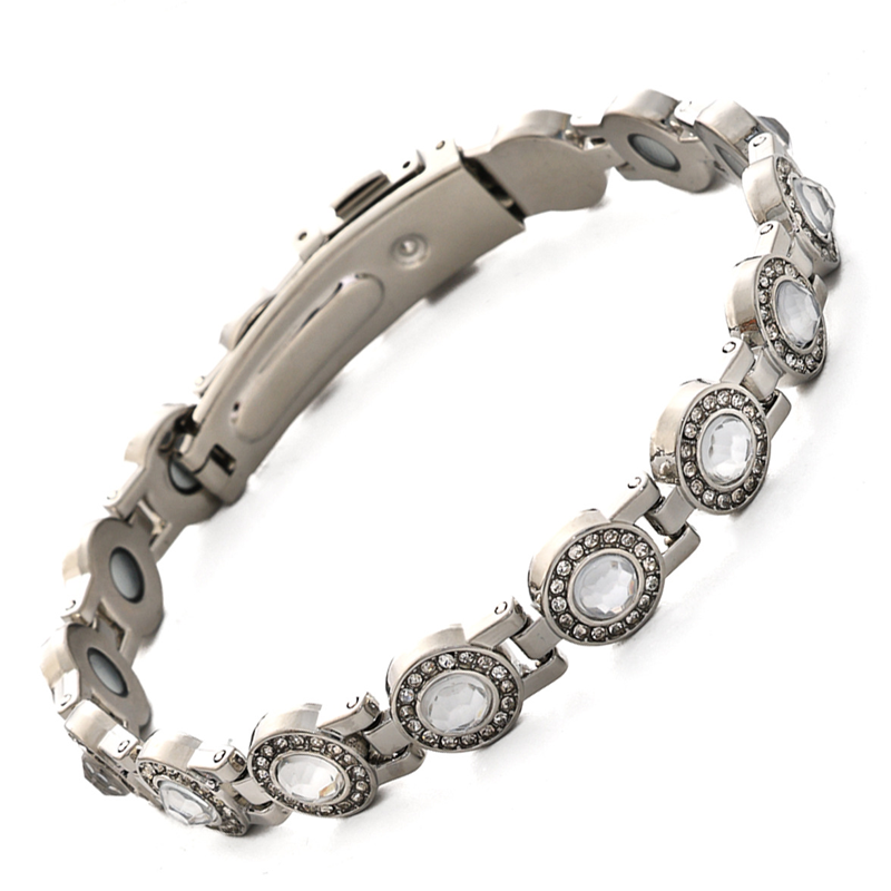 Elegantes & funkelndes Strass-Tennisarmband