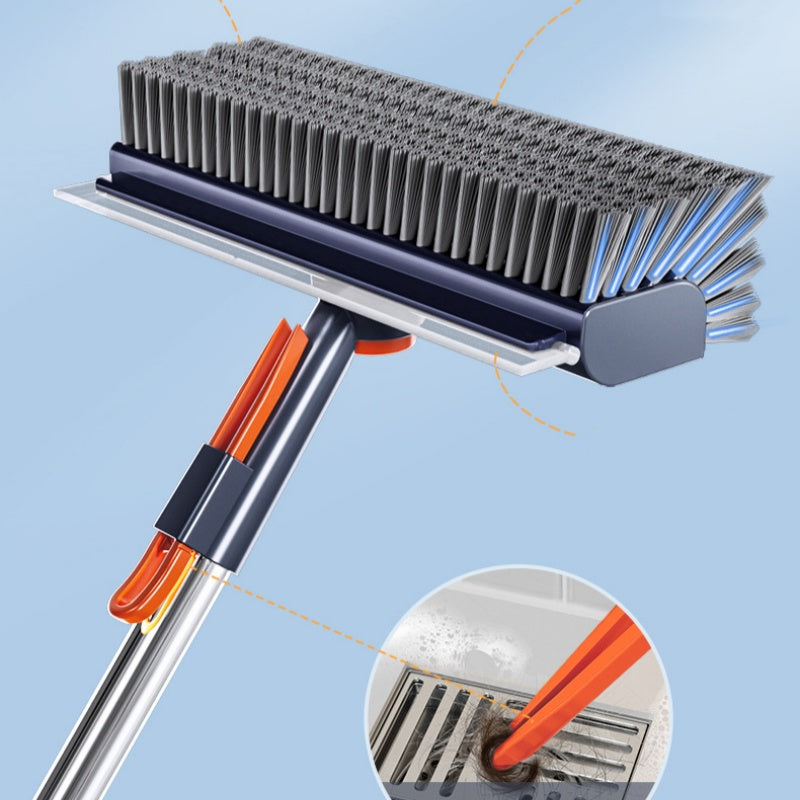 🔥3-in-1 Bodenreinigungsbürste mit langem Stiel