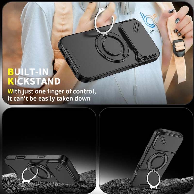 📱 50% RABATT! 🧲 Magnetische Handyhülle – Ringständer & kabelloses Laden ✨
