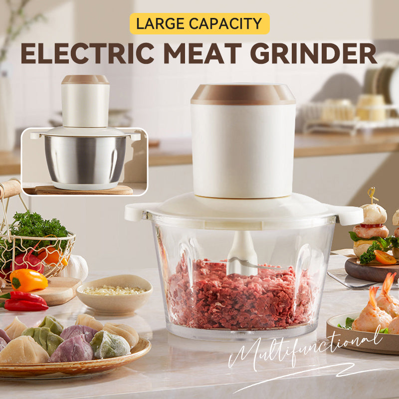 🥩✨ HEISSER VERKAUF: 50% RABATT! Elektrischer Fleischwolf mit großem Fassungsvermögen – Kraftvoll, schnell & perfekt für Hackfleisch, Wurst & mehr 🔪