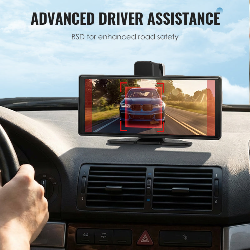 📱 NEU! 🚗 Tragbarer kabelloser CarPlay‑Bildschirm für Autos – Ohne Kabel, ohne Werksradio umbauen – 7″ Touchdisplay, iPhone & Android Auto, Sprachsteuerung & Navi – Plug‑and‑Play am Armaturenbrett, freihändig telefonieren, musikhören und navigieren ✨