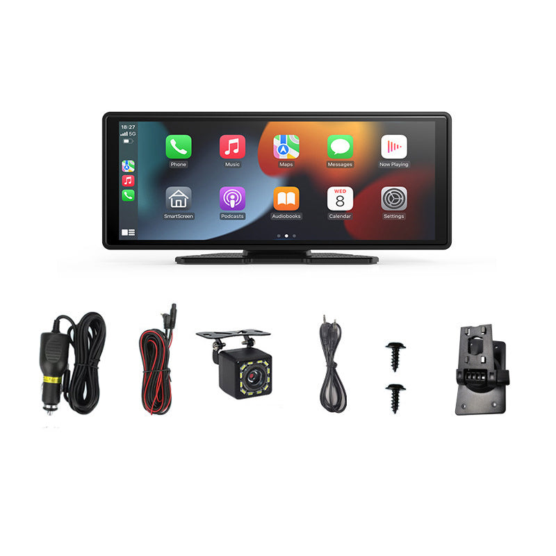 📱 NEU! 🚗 Tragbarer kabelloser CarPlay‑Bildschirm für Autos – Ohne Kabel, ohne Werksradio umbauen – 7″ Touchdisplay, iPhone & Android Auto, Sprachsteuerung & Navi – Plug‑and‑Play am Armaturenbrett, freihändig telefonieren, musikhören und navigieren ✨
