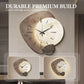 💎 -50% AUF DIE DEKORATIVE WANDUHR IM NORDISCHEN STIL! 💎 Künstlerisches Design, Flüsterleise & Sanfte Hintergrundbeleuchtung ✨