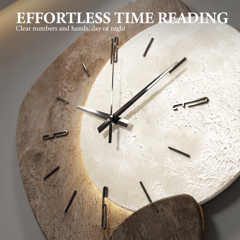 💎 -50% AUF DIE DEKORATIVE WANDUHR IM NORDISCHEN STIL! 💎 Künstlerisches Design, Flüsterleise & Sanfte Hintergrundbeleuchtung ✨