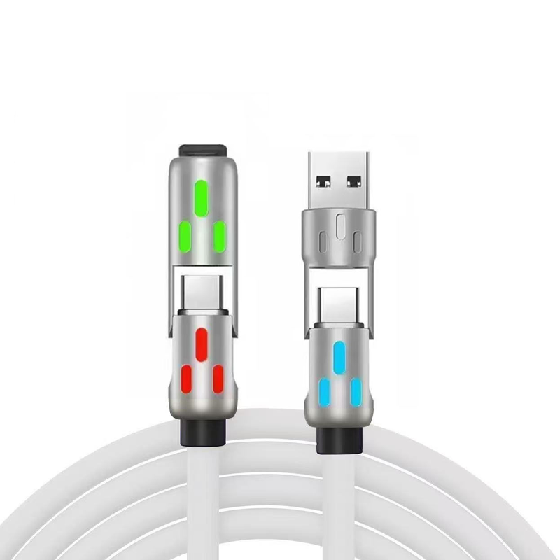 🔥 Heute -50 %! ⚡ Universelles 4-in-1 RGB-Schnellladekabel