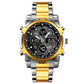 ⌚✨ 50% RABATT! Wasserdichte Militäruhr für Herren – Analog-Digital, Edelstahl & stoßfest 🛡️