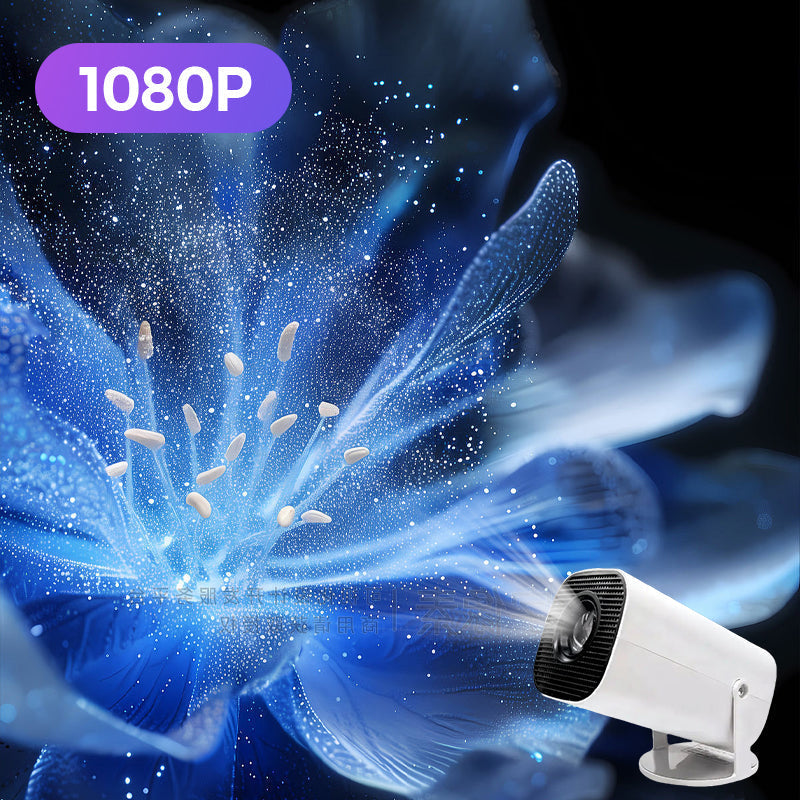 🎬 JETZT 50 % RABATT!✨ Tragbarer 1080p-HD-WLAN-Projektor – kabellos, kristallklar und kompakt – ein Muss für jedes Heimkino 🍿