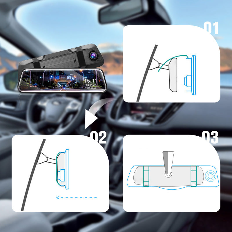 🚗💥 HALBPREIS DEAL 2026! Rückspiegel-Dashcam – Klare Aufnahmen, einfache Montage & extra Sicherheit für dein Auto 🔥⚡✨