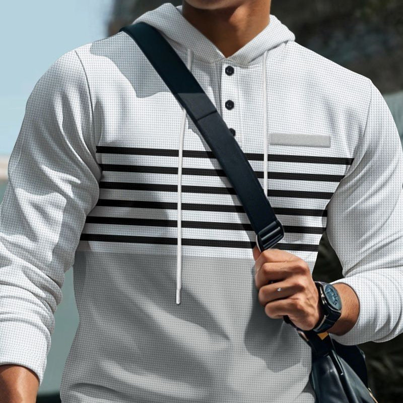 👕🩳 50% RABATT! Herren-Trainingsanzug mit Kapuze und Farbblock-Design – Lässig, bequem & perfekt für Sport & Freizeit 🏃‍♂️