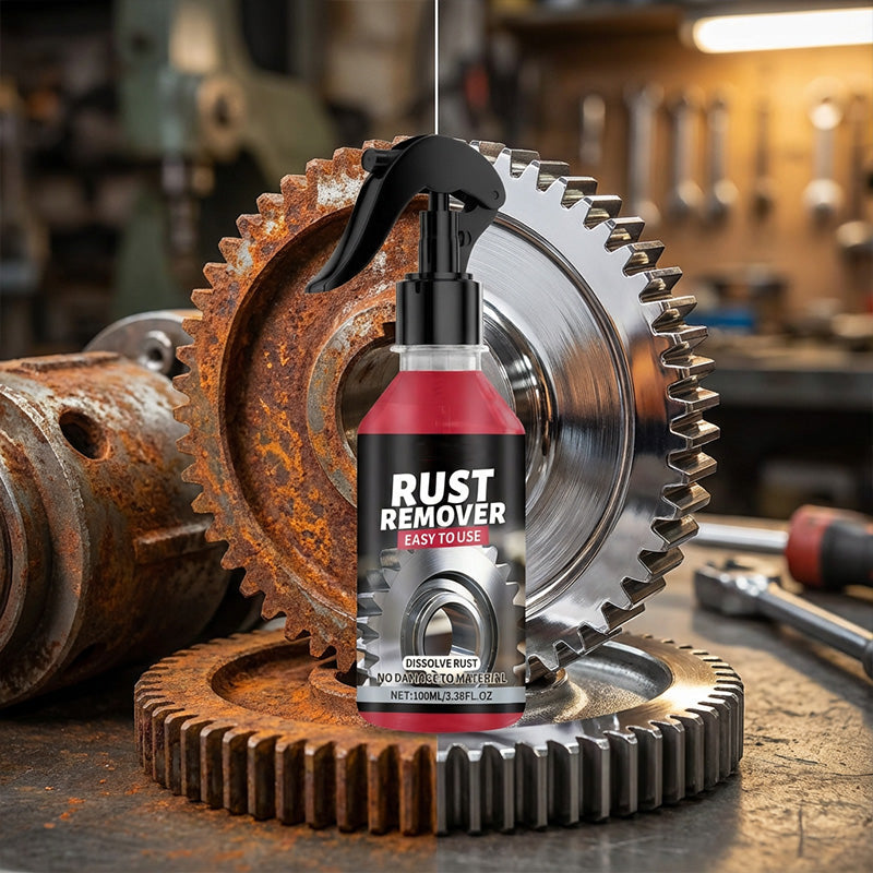 🔧 LIMITED-TIME 50% RABATT! ✨ Mehrzweck-Rostentferner Spray – Schnell, Sanft, Vielseitig ✨