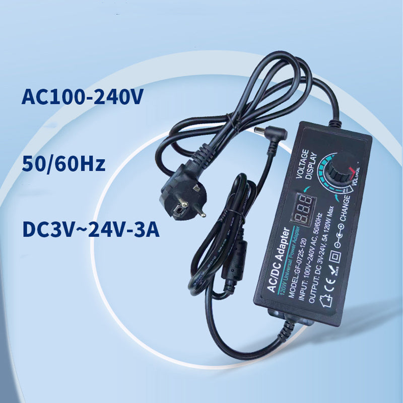 🔌 50% RABATT! ⚡ Universelles Netzteil – 3V–24V, 3A & einstellbar ✨
