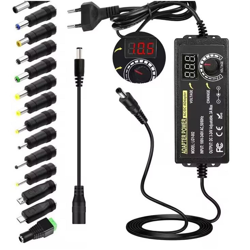 🔌 50% RABATT! ⚡ Universelles Netzteil – 3V–24V, 3A & einstellbar ✨