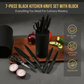🔪✨ 50% RABATT! Modernes 7-in-1 Küchenmesser- & Scheren-Set – Hochwertige Klingen, ergonomische Griffe & praktischer Aufbewahrungsblock 🧄