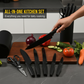 🔪✨ 50% RABATT! Modernes 7-in-1 Küchenmesser- & Scheren-Set – Hochwertige Klingen, ergonomische Griffe & praktischer Aufbewahrungsblock 🧄