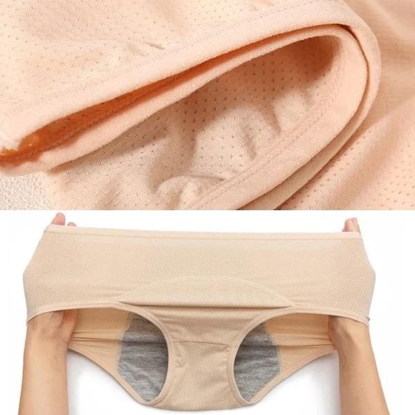 🎉LETZTER TAG DES AUSVERKAUFS – 60 % RABATT✨️Auslaufsichere Periodenunterschwäsche in Übergröße mit hoher Taille