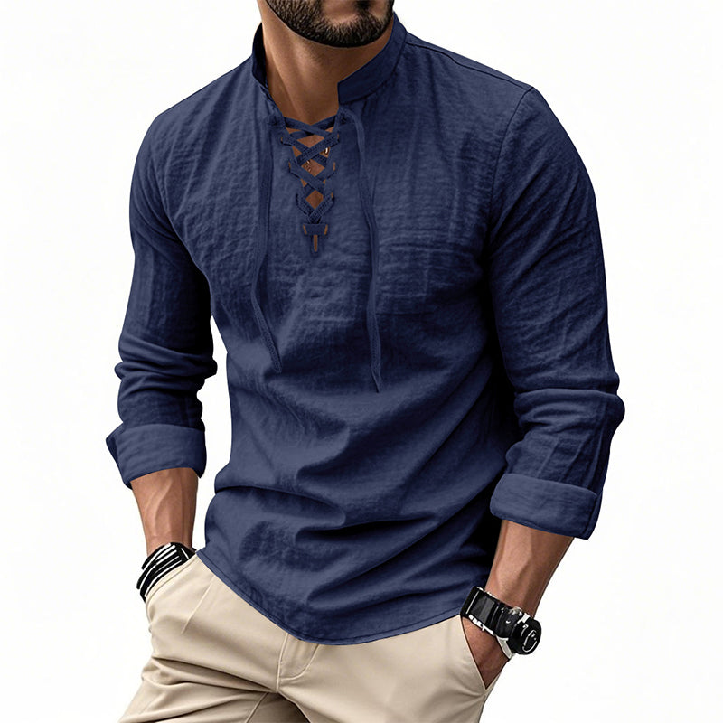 👔🔥 SOLANGE VORRAT REICHT – 50% RABATT! Herren einfarbiges Freizeithemd – Lässig, vielseitig & perfekt für Alltag & Reisen ✨