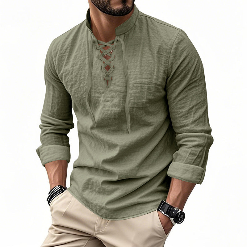 👔🔥 SOLANGE VORRAT REICHT – 50% RABATT! Herren einfarbiges Freizeithemd – Lässig, vielseitig & perfekt für Alltag & Reisen ✨