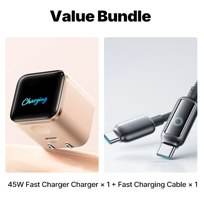 🔌⚡ 45W USB-C-Netzteil „SafeCharge Smart“ – Kompatibel mit iPhone & iPhone Pro Max (Fast Charge) – Sicher, intelligent & leistungsstark