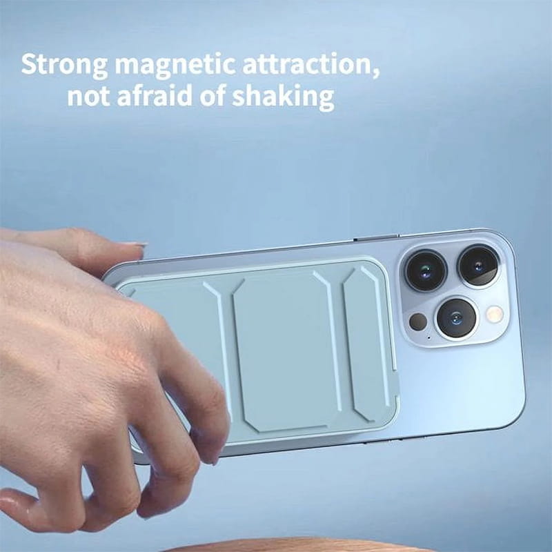 🔋📱 50% RABATT! Mini-Faltbare kabellose magnetische Powerbank mit Ständer – MagSafe-kompatibel, 5000 mAh, kickstand & kompakt – Perfekt für Reisen & Serien schauen ✨