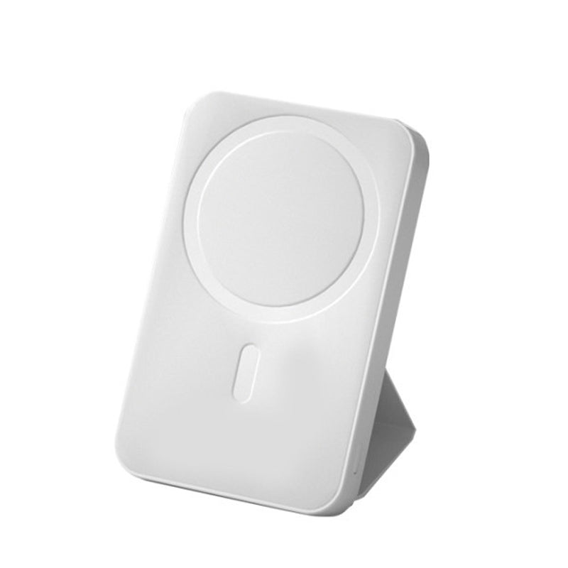 🔋📱 50% RABATT! Mini-Faltbare kabellose magnetische Powerbank mit Ständer – MagSafe-kompatibel, 5000 mAh, kickstand & kompakt – Perfekt für Reisen & Serien schauen ✨