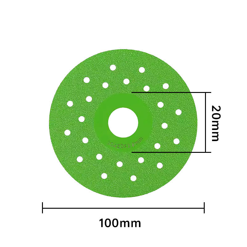 🔥Diamant-Trennscheiben 100mm – Flachschleifend für Fliesen, Marmor, Keramik & Schiefer