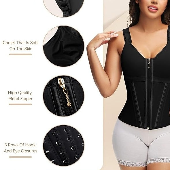 👗🔥 SOLANGE VORRAT REICHT – 50% RABATT! Taillenformer mit Bauchkontrolle für Damen – Figurformend, bequem & unsichtbar unter Kleidung ✨