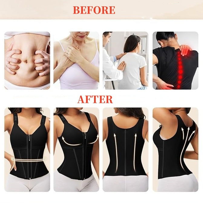 👗🔥 SOLANGE VORRAT REICHT – 50% RABATT! Taillenformer mit Bauchkontrolle für Damen – Figurformend, bequem & unsichtbar unter Kleidung ✨