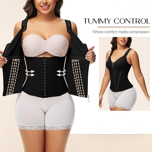 👗🔥 SOLANGE VORRAT REICHT – 50% RABATT! Taillenformer mit Bauchkontrolle für Damen – Figurformend, bequem & unsichtbar unter Kleidung ✨
