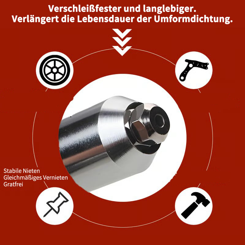 🛠️Professioneller elektrischer Nietpistolenadapter – Verwandeln Sie Ihre Bohrmaschine in ein Nietgerät